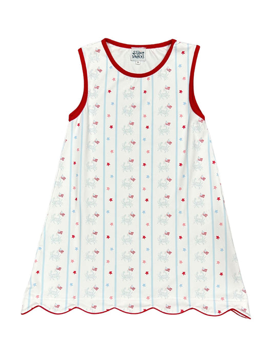 Patriotic Crab Dress
