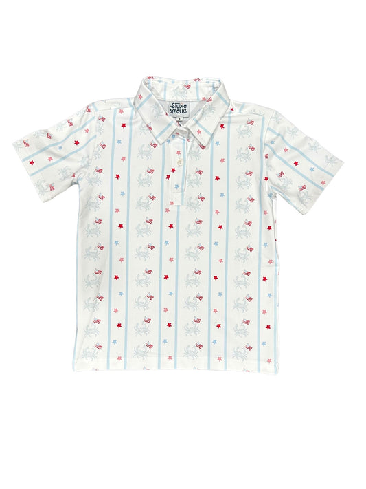 Patriotic Crab Polo