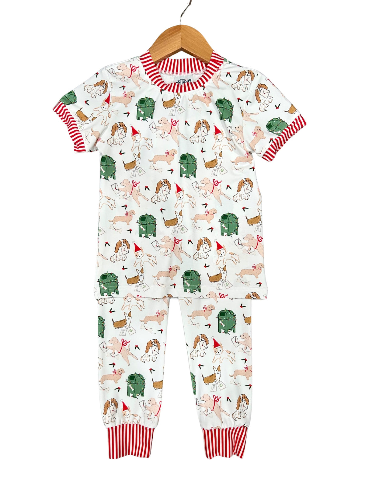 Puppy Letters to Santa, 2pc Pajama
