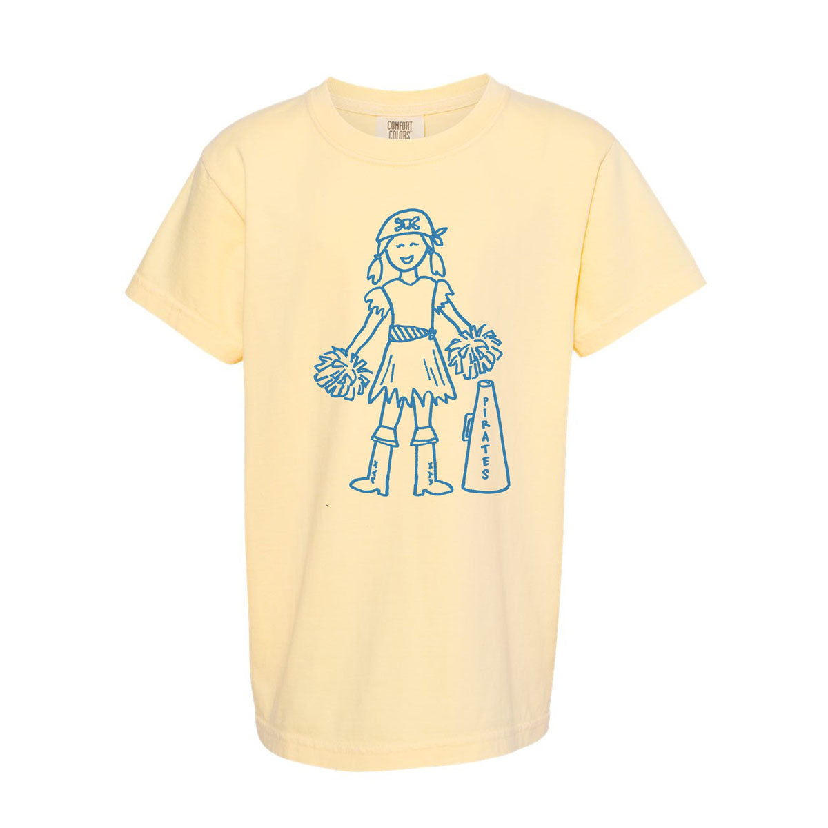 Girls Youth Pirate T-Shirt