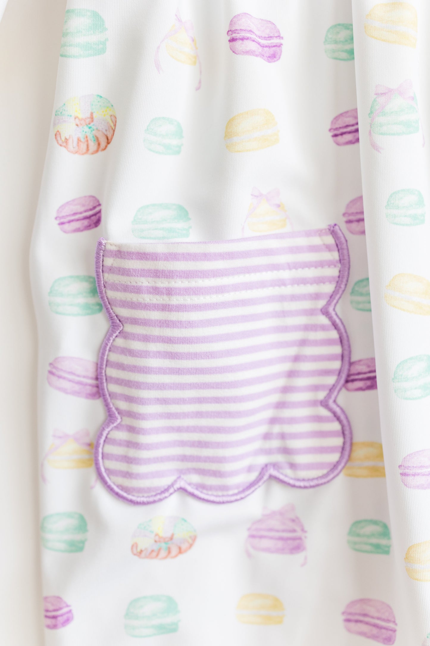 Mardi Gras Macaron Dress