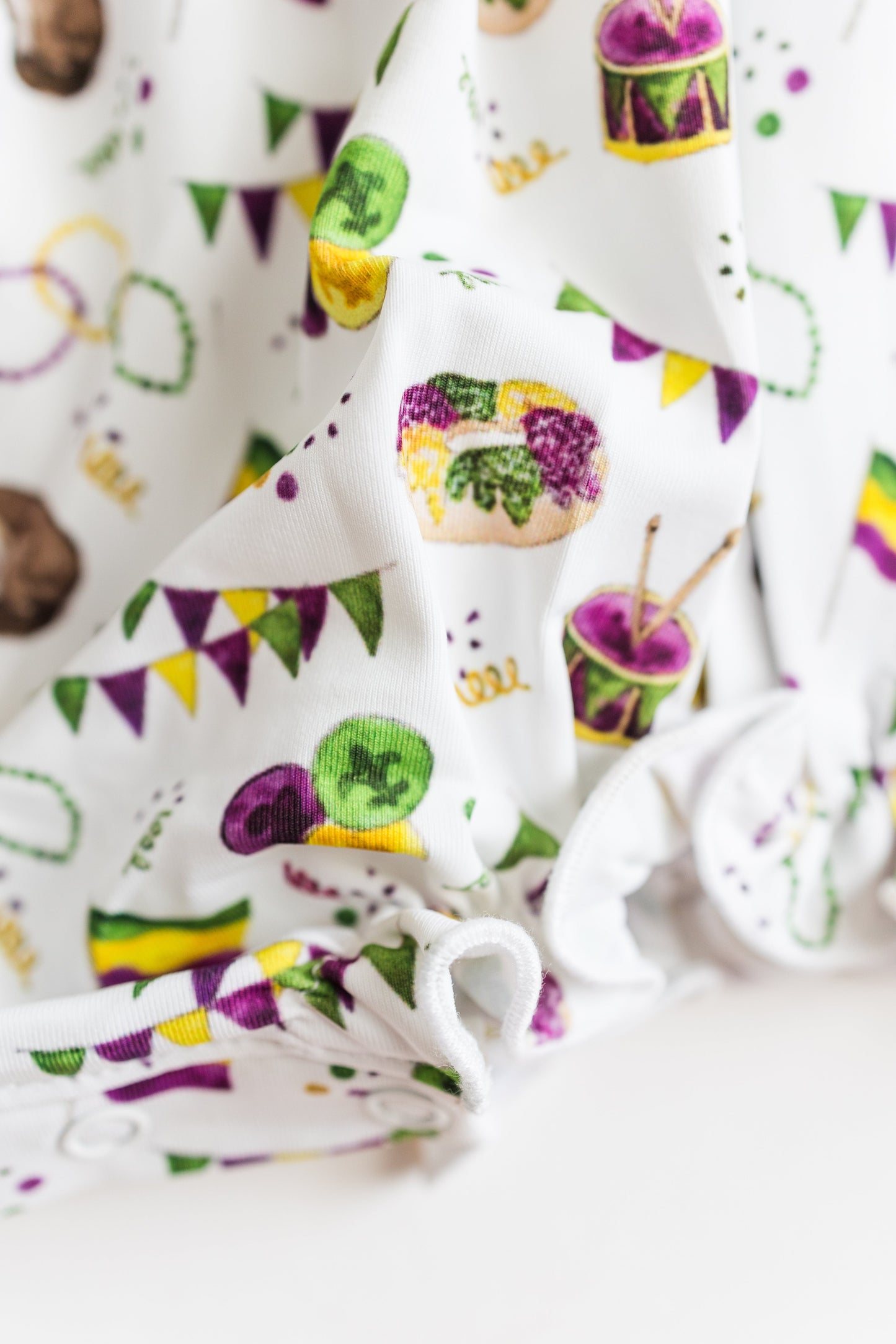 Mardi Gras Bubble, with ruffles