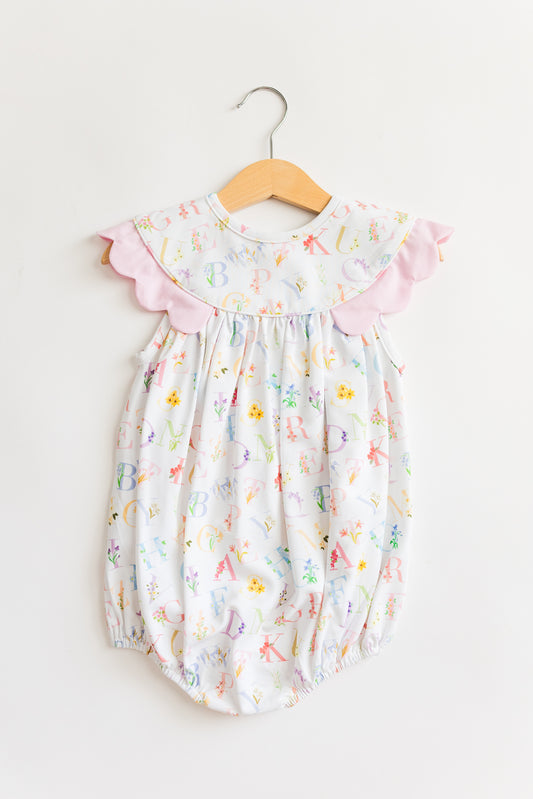 Floral Alphabet Bubble