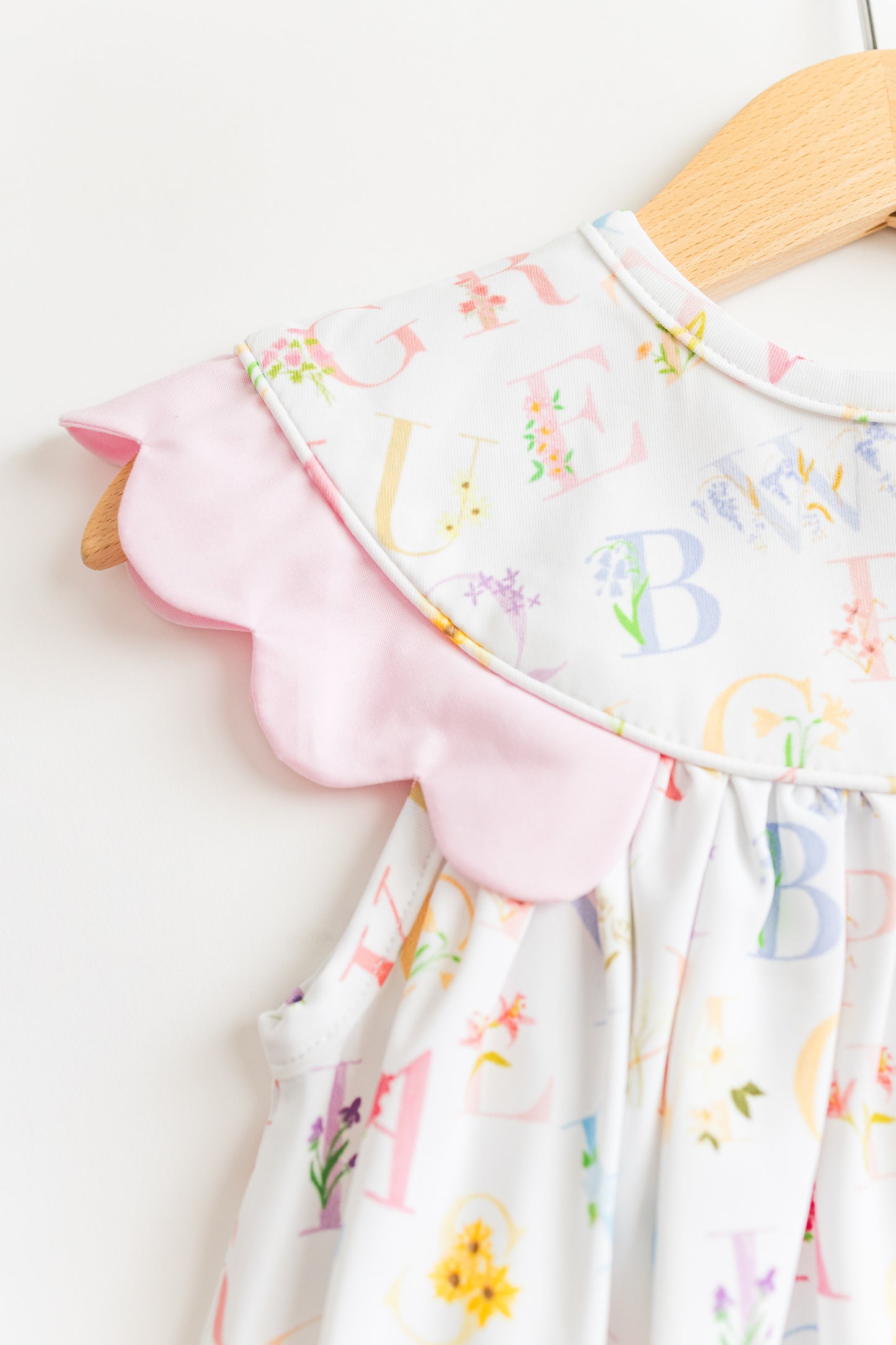 Floral Alphabet Bubble