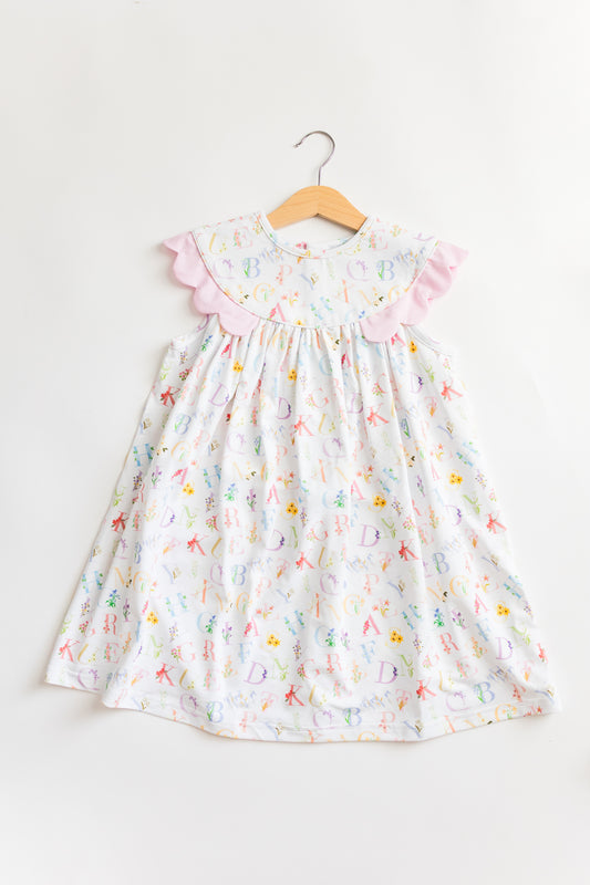 Floral Alphabet Dress